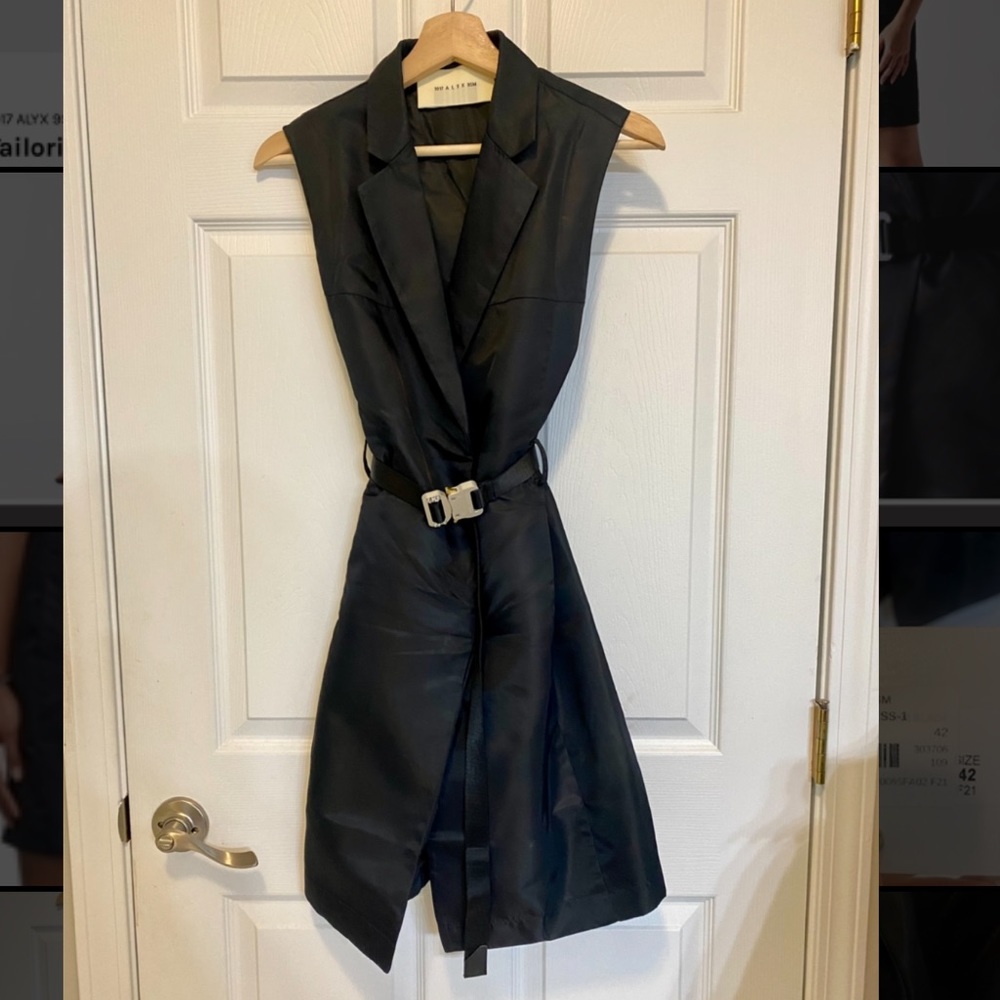 1017 Alyx 9SM Black Tailor Dress